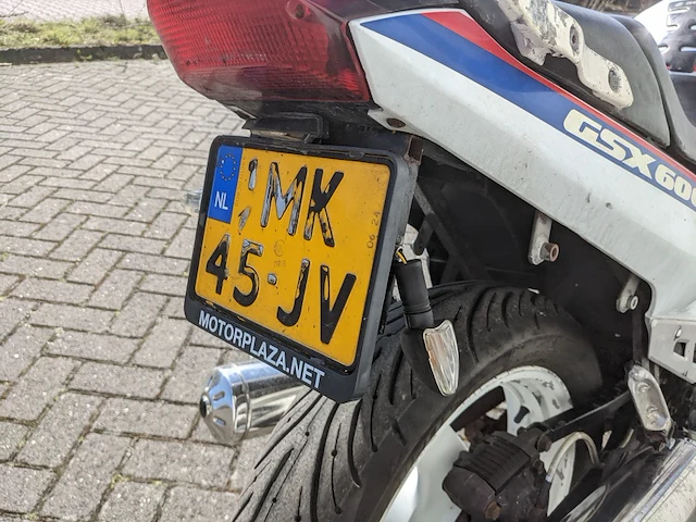 Motor suzuki, gsx 600 f, 1990 - afbeelding 51 van  67
