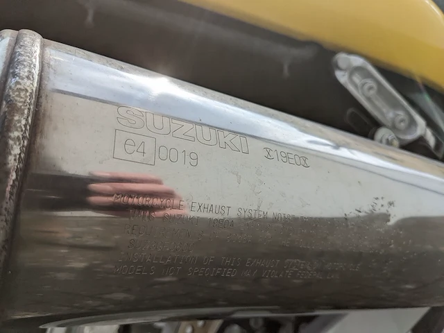 Motor suzuki, gsx600f , 2000 - afbeelding 55 van  66