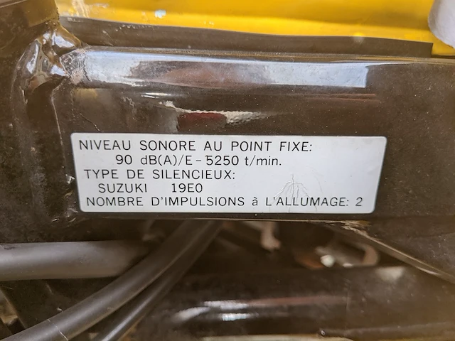 Motor suzuki, gsx600f , 2000 - afbeelding 58 van  66