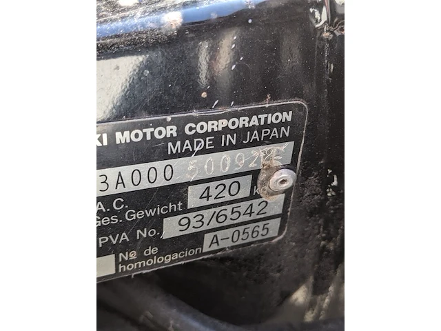 Motor suzuki, rf 900, 1995 - afbeelding 38 van  46