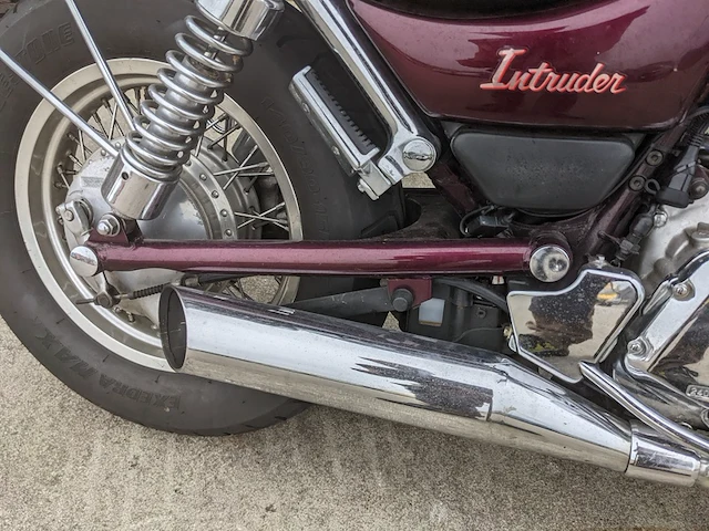 Motor, suzuki, vs 700 intruder, 1987 - afbeelding 33 van  70