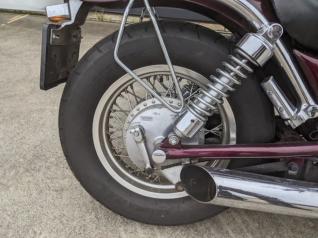 Motor, suzuki, vs 700 intruder, 1987 - afbeelding 35 van  70