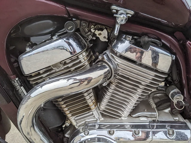 Motor, suzuki, vs 700 intruder, 1987 - afbeelding 46 van  70