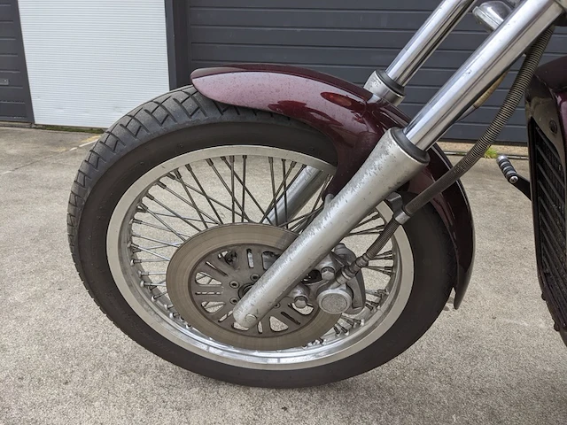 Motor, suzuki, vs 700 intruder, 1987 - afbeelding 51 van  70