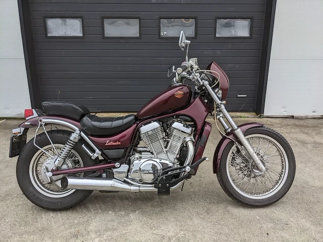 Motor, suzuki, vs 700 intruder, 1987 - afbeelding 70 van  70