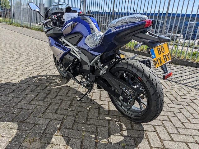 Motor, trmotor, tr-125 2 gp 1, zwart/blauw, 2025 - afbeelding 16 van  19