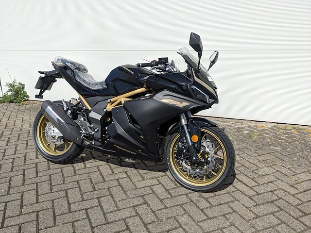 Motor, trmotor, tr125-2 gp1, zwart/goud, 2025 - afbeelding 12 van  20
