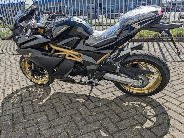 Motor, trmotor, tr125-2 gp1, zwart/goud, 2025 - afbeelding 17 van  20