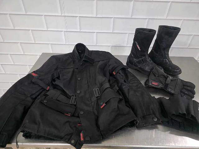 Motor x - motorjas, handschoenen en laarzen set - afbeelding 1 van  8