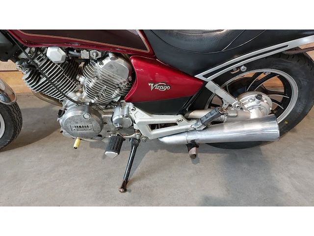 Motor, yamaha, chopper xv 500 virago, 1984 - afbeelding 17 van  34