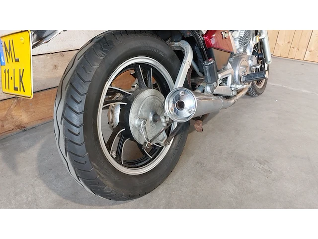 Motor, yamaha, chopper xv 500 virago, 1984 - afbeelding 9 van  34