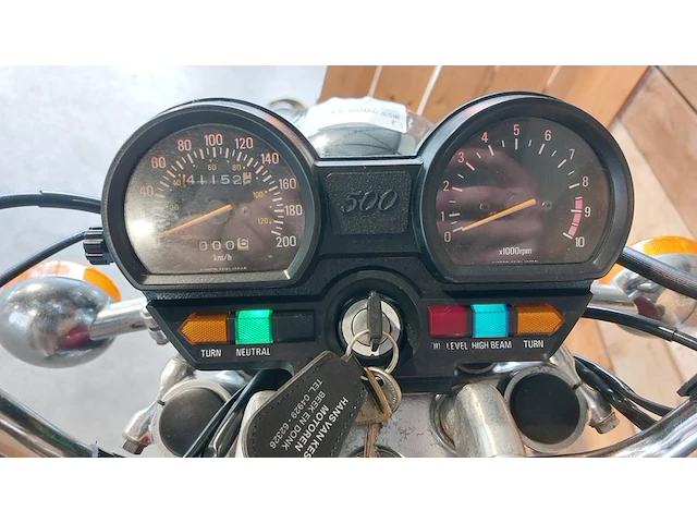 Motor, yamaha, chopper xv 500 virago, 1984 - afbeelding 28 van  34