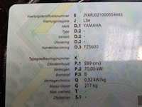 Motor, yamaha, fsz 600 , 2000 - afbeelding 44 van  56