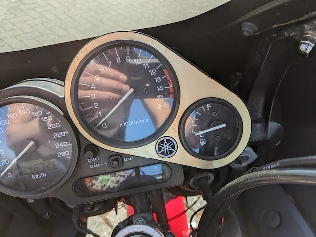 Motor yamaha, fzs 600 fazer, bouwjaar 2000 - afbeelding 9 van  65