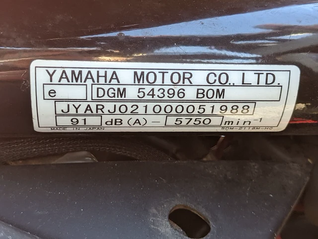 Motor yamaha, fzs 600 fazer, bouwjaar 2000 - afbeelding 48 van  65
