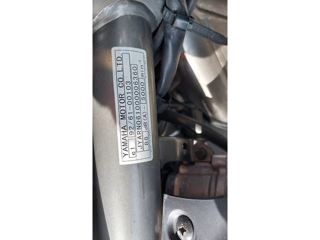Motor, yamaha, tour fzs 1000 fazer, 2001 - afbeelding 36 van  42