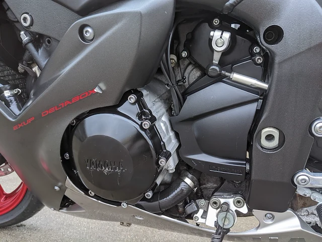 Motor, yamaha, yzf-r1, 2003 - afbeelding 60 van  74