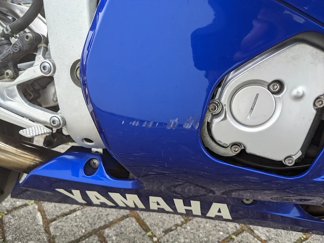 Motor yamaha, yzf-r6, 2000 - afbeelding 47 van  54