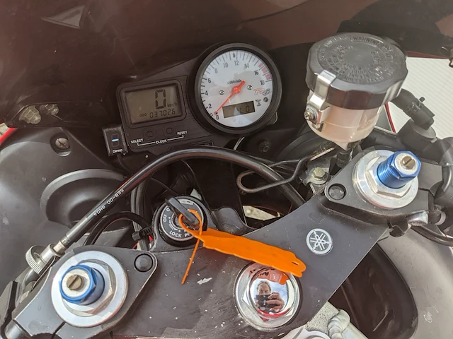 Motor yamaha, yzf-r6, 2000 - afbeelding 8 van  59