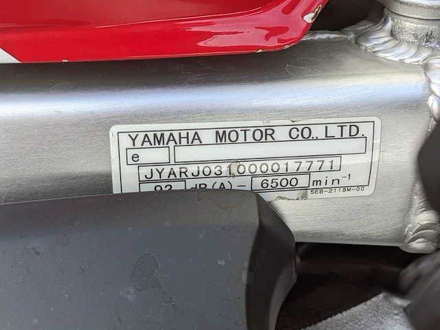 Motor yamaha, yzf-r6, 2000 - afbeelding 48 van  59
