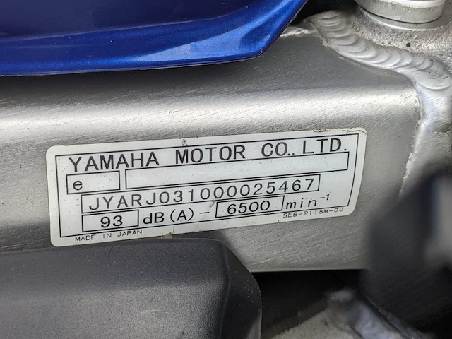 Motor, yamaha, yzf-r6, 2000 - afbeelding 16 van  59