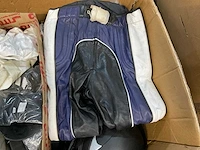 Motorbroeken regenkleding beschermers helm - afbeelding 2 van  8