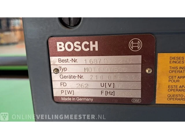 Motorentester bosch, fsa mot 600 - afbeelding 2 van  18