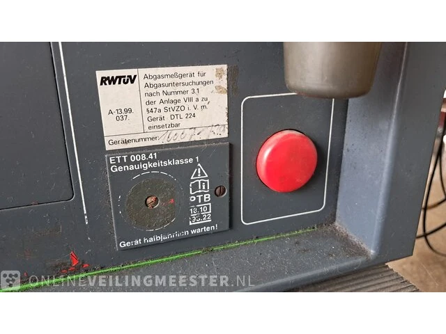 Motorentester bosch, fsa mot 600 - afbeelding 15 van  18