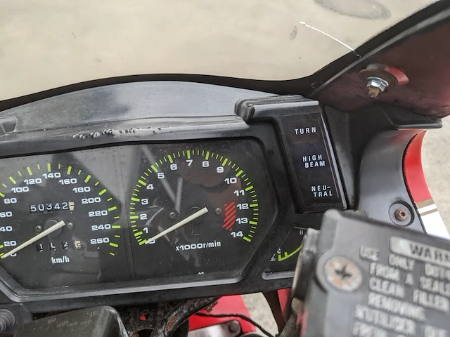 Motorfiets, kawasaki, gpx 750 r, 1987 - afbeelding 13 van  66