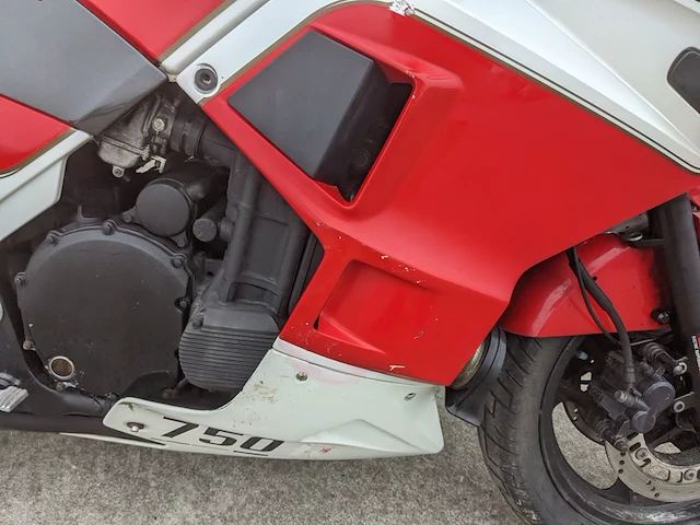 Motorfiets, kawasaki, gpx 750 r, 1987 - afbeelding 31 van  66