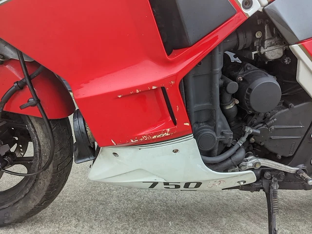 Motorfiets, kawasaki, gpx 750 r, 1987 - afbeelding 49 van  66