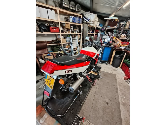 Motorfiets, kawasaki, gpx 750 r, 1987 - afbeelding 60 van  66