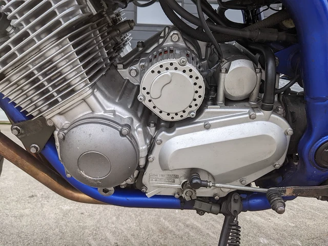 Motorfiets, yamaha, xj 900 s diversion, blauw, 1997 - afbeelding 47 van  70