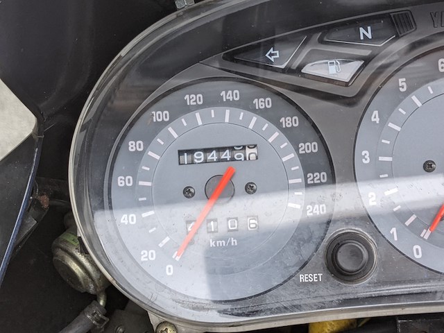 Motorfiets yamaha, xj 900 s diversion, blauw, 1997 - afbeelding 10 van  70