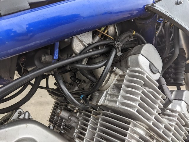 Motorfiets yamaha, xj 900 s diversion, blauw, 1997 - afbeelding 31 van  70