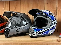 Motorhelm (2x) - afbeelding 1 van  5