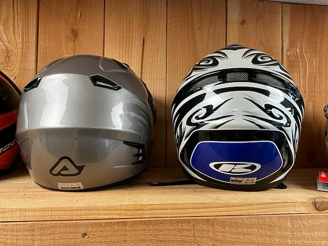 Motorhelm (2x) - afbeelding 3 van  5