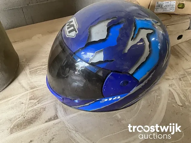 Motorhelm - afbeelding 2 van  3