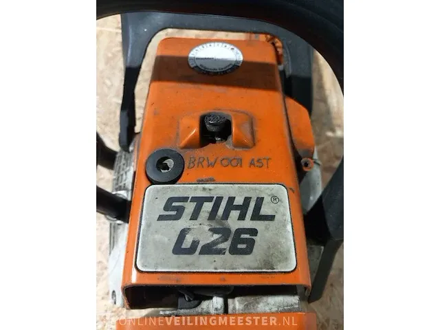 Motorkettingzaag stihl, 026 - afbeelding 6 van  9
