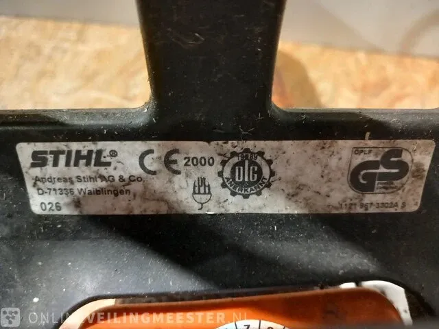 Motorkettingzaag stihl, 026 - afbeelding 9 van  9