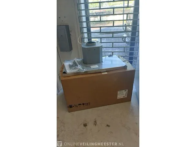 Motorloze wandschouw afzuigkap siemens, lc90ba530 - afbeelding 1 van  6