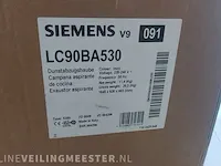 Motorloze wandschouw afzuigkap siemens, lc90ba530 - afbeelding 6 van  6