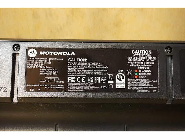 Motorola - laaddock (12x) - afbeelding 4 van  4