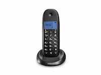 Motorola c1003lb+ dect telefoon trio set zwart - afbeelding 1 van  3