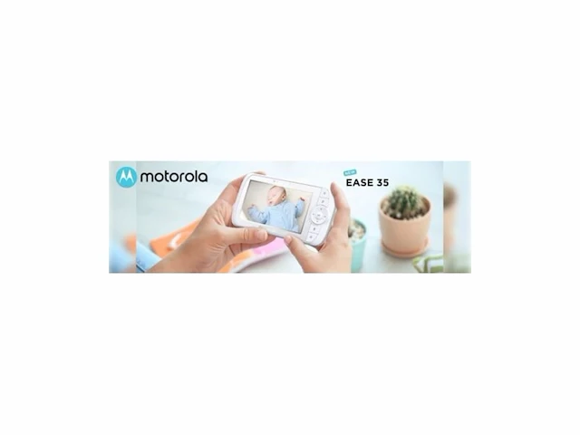 Motorola ease35 babyfoon met camera nachtzicht thermometer walkie talkie functie - afbeelding 3 van  3