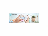 Motorola ease35 babyfoon met camera nachtzicht thermometer walkietalkie functie - afbeelding 3 van  3