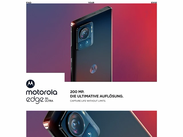 Motorola mobility moto edge30 ultra smartphone 67 inch fhd+ display interstellar zwart - afbeelding 4 van  6