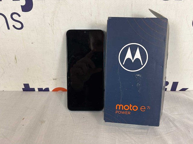 Motorola moto e7i power - 32gb - blauw - afbeelding 2 van  2