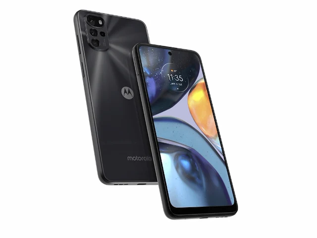 Motorola moto g22 smartphone 64gb android cosmic zwart - afbeelding 1 van  6