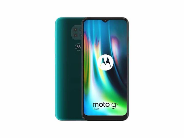 Motorola moto g9 play - 64gb - groen - afbeelding 1 van  2